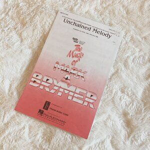 5/$25 'Unchained Melody' Pop Hit Vocal Arrangement Music Sheets